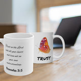 Bible Verse Coffee Mugs II, with Butterflies