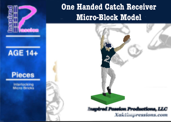 One Handed Receiver Catch MicroBlock Model