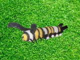 Knitted Soft Monarch Buddy Caterpillar