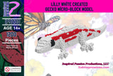 Lilly White Created Gecko Micro-Block model