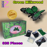 Green Milkweed Butterfly MicroBlock MiniMorph