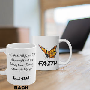 Bible Verse Coffee Mugs, with Butterflies