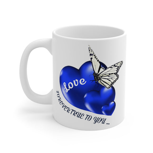 Blue love Mugs
