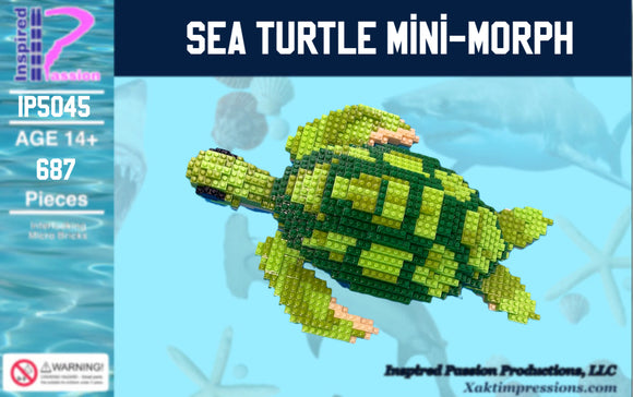 Sea Turtle Mini Morph Micro-Block model