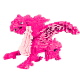 Pink  Dragon Micro Block Model