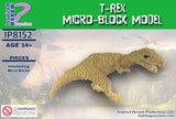 T-Rex Micro-Block Model, Tyrannosaurus Dinosaur