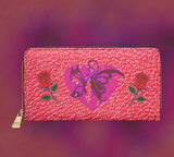 Love Valentine Zipper Wallet