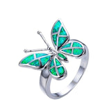 Simple Butterfly Ring, Choose Size and Color