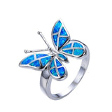 Simple Butterfly Ring, Choose Size and Color