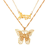 Bohemian Butterfly Multilayer Necklaces