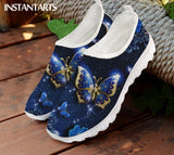 Butterfly Breathable Sneakers, Lightweight Walking Shoes