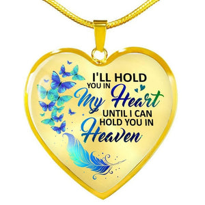 Butterfly Hold you in my Heart Pendant