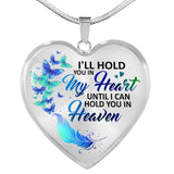 Butterfly Hold you in my Heart Pendant