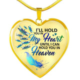 Butterfly Hold you in my Heart Pendant