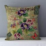 45cm by 45cm Printed Pillow Cases (This is the Case only no stuffing) Rougly 18"x18"