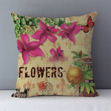 45cm by 45cm Printed Pillow Cases (This is the Case only no stuffing) Rougly 18"x18"