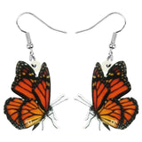 Monarch Butterfly Earrings version 3