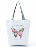 Butterfly Handbag Shopping Bag