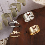 Butterfly Ring Sets - Chose Color and Qty options