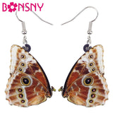 Butterfly Earrings (Wood Nymph)