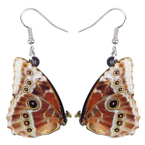 Butterfly Earrings (Wood Nymph)