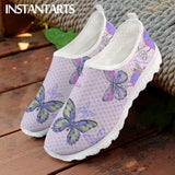 Butterfly Breathable Sneakers, Lightweight Walking Shoes