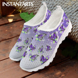 Butterfly Breathable Sneakers, Lightweight Walking Shoes