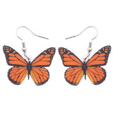 Monarch Butterfly Earrings version 4