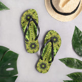 Black Swallowtail inspired Flipflops - Inspired Passion Productions