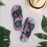 Flip-Flops red sunflower pattern - Inspired Passion Productions